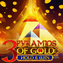 3 Pyramids of Gold Hold And Win