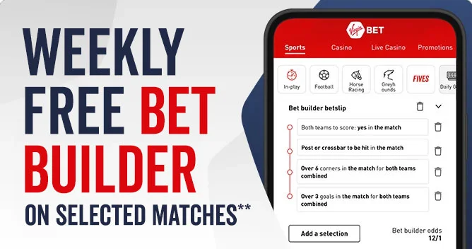 WEEKLY FREE BET BUILDER